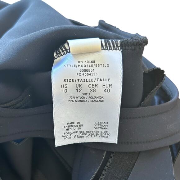 Magicsuit Neoprene Cut Out One Piece Zipper Black Size 10 - Picture 6 of 9